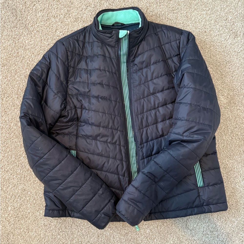 Vineyard Vines Navy Jacket with Mint Lining